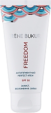 Antypigmentowy idealny krem ​​do twarzy Wolność SPF 50 - Irene Bukur — Zdjęcie N3