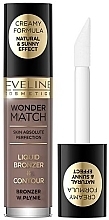 Bronzer - Eveline Cosmetics Wonder Match Liquid Bronzer Contour — Zdjęcie N1