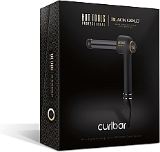 Lokówka do włosów, 25 mm - Hot Tools CurlBar Black Gold — Zdjęcie N2