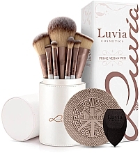 Zestaw pędzli do makijażu, 12 szt. - Luvia Cosmetics Prime Vegan Pro Brush Set — Zdjęcie N1