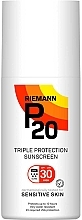 Kup Krem przeciwsłoneczny do wrażliwej skóry twarzy i ciała - Rieman P20 Triple Protection Sunscreen Sensitive Body Cream SPF 30 