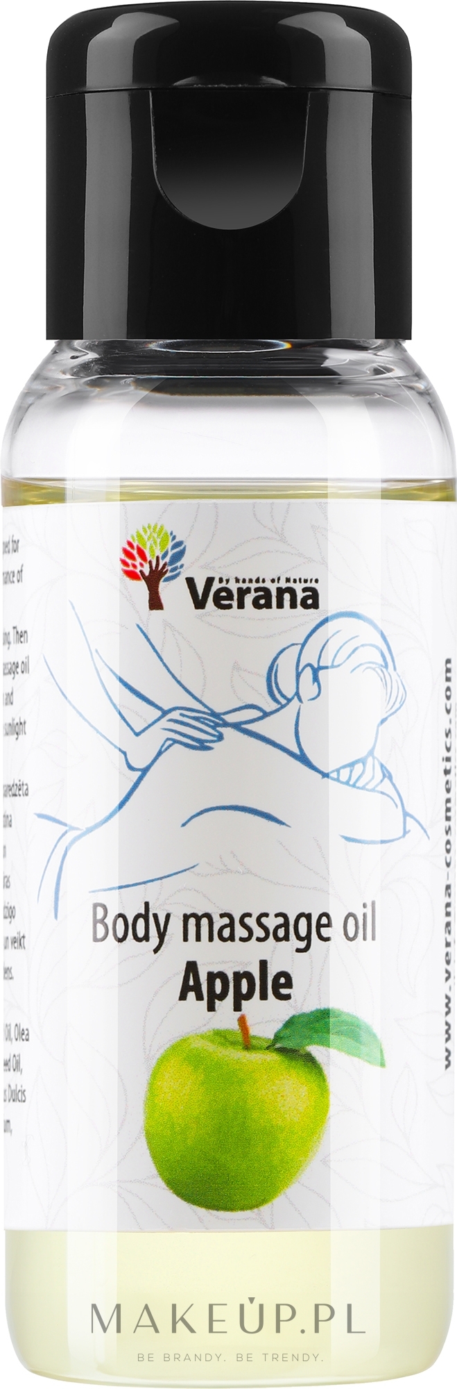 Olejek do masażu ciała Jabłko - Verana Body Massage Oil  — Zdjęcie 30 ml