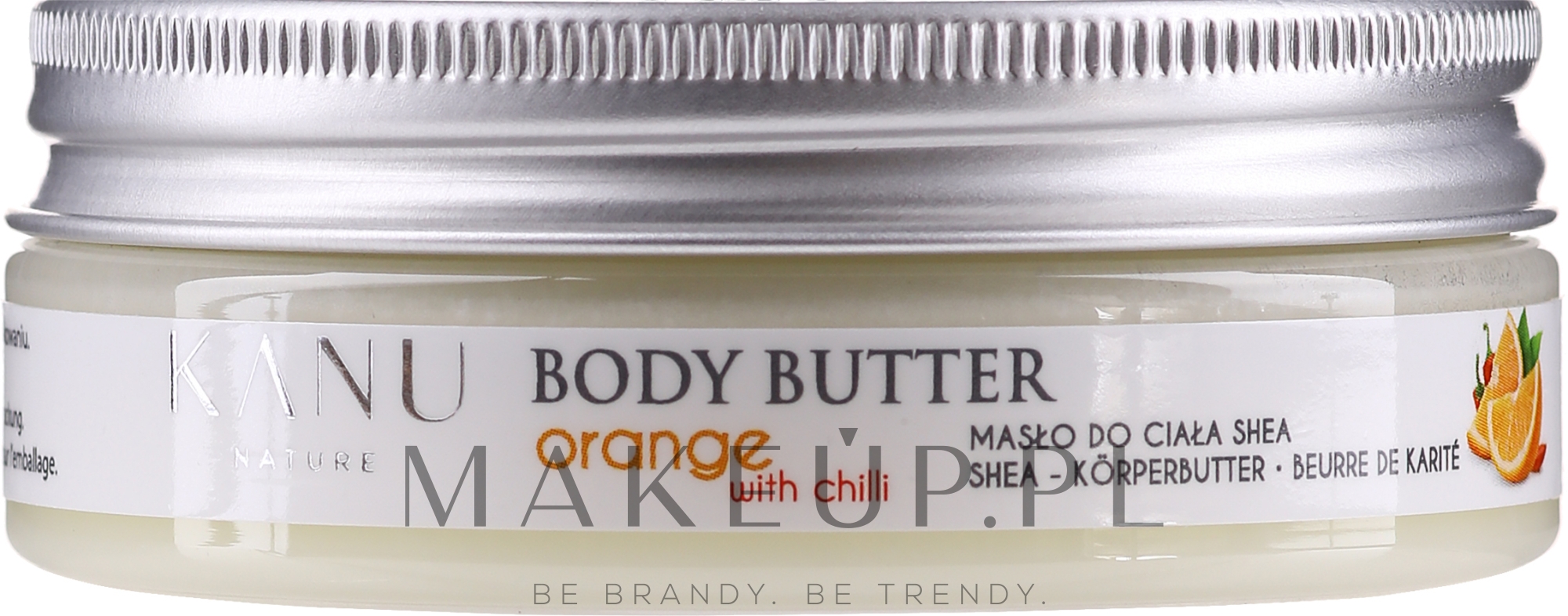 Masło do ciała Pomarańcza i chili - Kanu Nature Orange With Chilli Body Butter — Zdjęcie 50 g