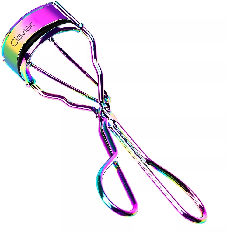 Profesjonalna zalotka do rzęs, tęczowa - Clavier Pro Eyelash Curler Rainbow — Zdjęcie N1