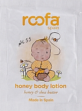 Balsam do ciała o zapachu miodu - Roofa Honey Body Lotion (próbka) — Zdjęcie N1