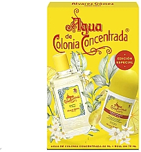 Alvarez Gomez Agua De Colonia Concentrada - Zestaw (edc 80 ml + deo/roll 75 ml) — Zdjęcie N1