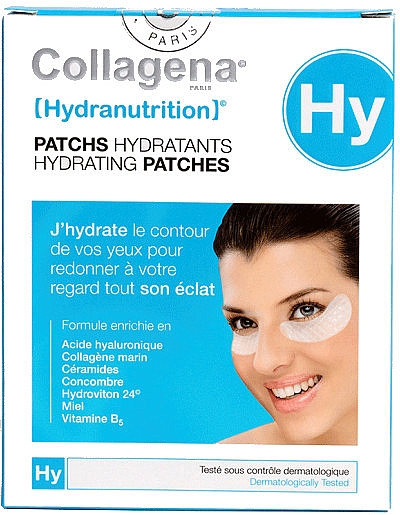 Nawilżające płatki pod oczy - Collagena Paris Hydranutrition Hydrating Eye Patches — Zdjęcie N1