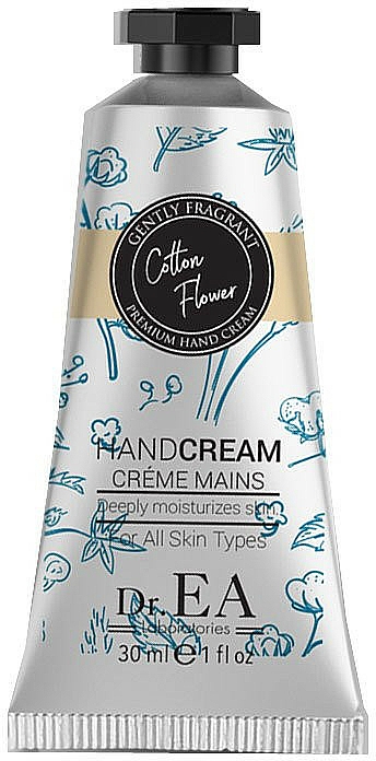 Nawilżający krem do rąk - Dr.EA Cotton Flower Hand Cream — Zdjęcie N1