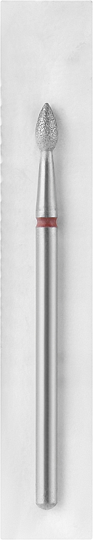 Frez kropla, 2,5 mm, czerwony - Head The Beauty Tools — Zdjęcie N1