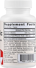 Suplementy odżywcze - Jarrow Formulas Alpha Lipoic Sustain with Biotin 300 mg — Zdjęcie N2