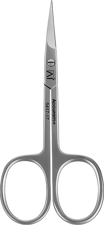 No¿yczki do skórek, 5417-17 - Accuram Instruments Fine Point Cuticle Scissors Str/Cvd 9cm — Zdjęcie N1