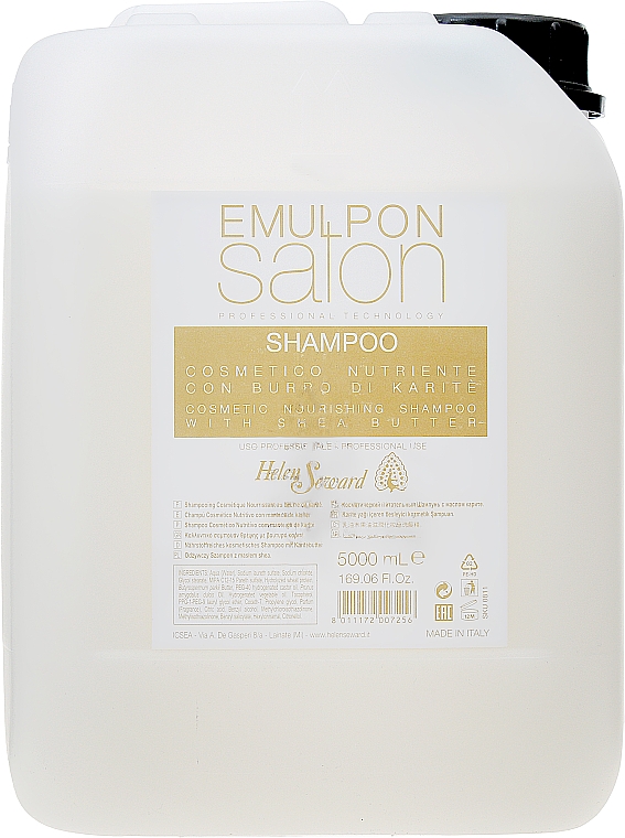 Odżywczy szampon z masłem shea - Helen Seward Emulpon Salon Nourishing Shampoo — Zdjęcie N3