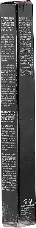 PRZECENA! Kredka do oczu - Make Up For Ever Aqua Resist Brow Definer * — Zdjęcie N2
