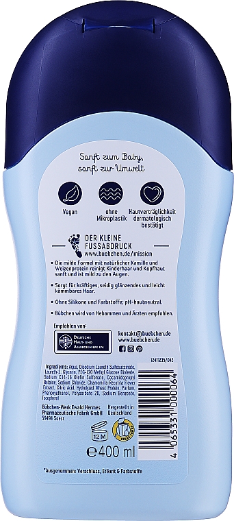 Szampon do włosów dla dzieci - Bubchen Kinder Shampoo — Zdjęcie N2