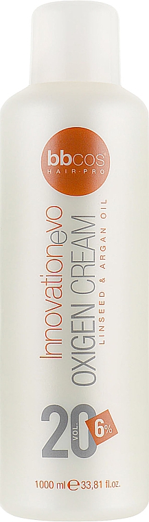 Kremowy utleniacz 6% - BBcos InnovationEvo Oxigen Cream 20 Vol — Zdjęcie N3