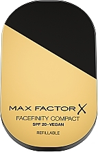 Kup Puder w kompakcie - Max Factor Facefinity Compact Foundation SPF 20 Refillable