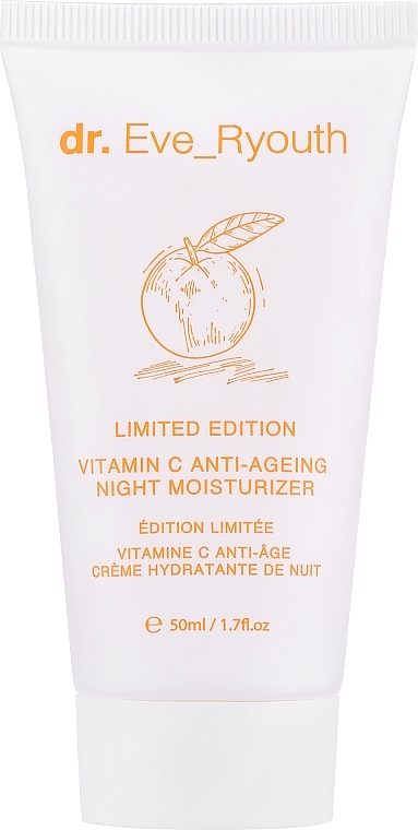 Krem do twarzy na noc - Dr. Eve_Ryouth Vitamin C Night Moisturizer Limited Edition — Zdjęcie N1