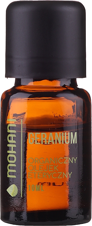 Organiczny olejek eteryczny Geranium - Mohani Geranium Organic Oil  — Zdjęcie N1