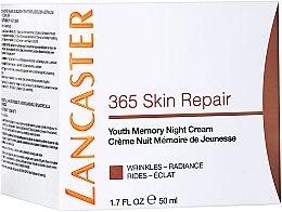 Odmładzająco-regenerujący krem do twarzy na noc - Lancaster 365 Skin Repair Youth Memory Night Cream — Zdjęcie N4