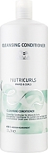 Odżywka do włosów kręconych - Wella Professionals Nutricurls Cleansing Conditioner for Waves and Curls  — Zdjęcie N1