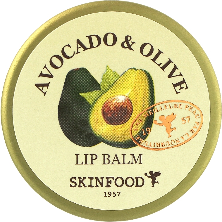 Balsam do ust Awokado i oliwa - Skinfood Avocado And Olive Lip Balm — Zdjęcie N1