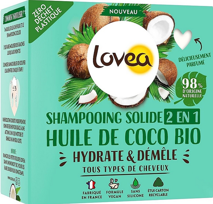 Szampon do włosów - Lovea Shampoo 2in1 Cocos — Zdjęcie N1