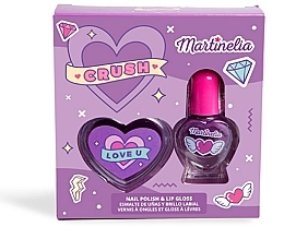 Zestaw - Martinelia Crush Nail Polish & Lip Gloss Duo Pack (nail polish/3ml + lip gloss/2.5g) — Zdjęcie N1