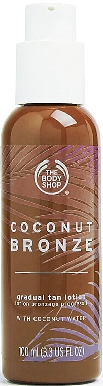 Brązujący balsam do ciała - The Body Shop Coconut Bronze Gradual Tan Lotion — Zdjęcie N1