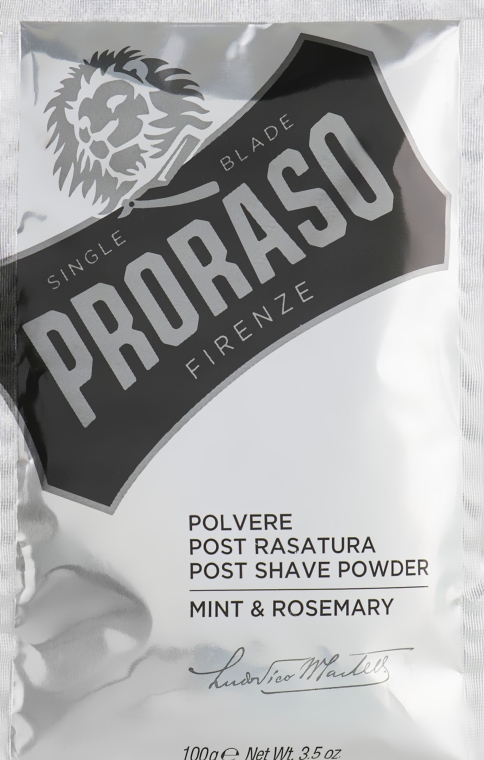 Puder po goleniu Mięta i rozmaryn - Proraso Mint & Rosemary Post Shave Powder — Zdjęcie N1