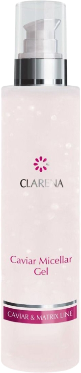 Kawiorowy żel micelarny do twarzy - Clarena Caviar Micellar Gel — Zdjęcie N1