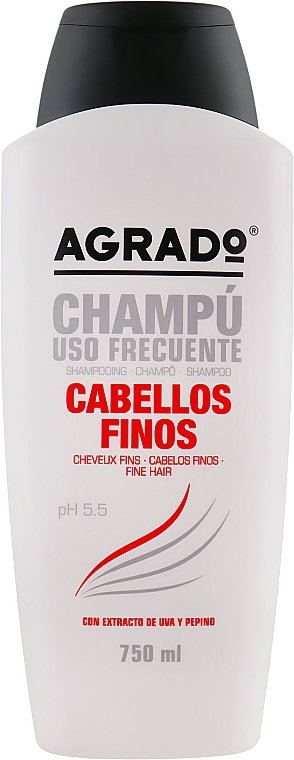 Szampon do włosów cienkich - Agrado Fine Hair Shampoo — Zdjęcie N3