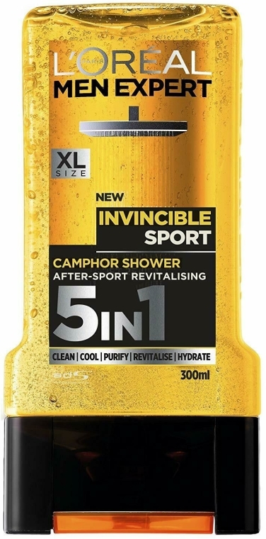 Żel pod prysznic - L'Oreal Paris Men Expert Invincible Sport Shower Gel — Zdjęcie N1