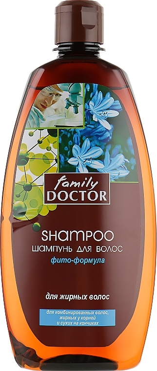Szampon Phyto-formuła dla włosów tłustych - Family Doctor — Zdjęcie N2