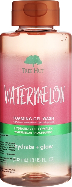 Żel pod prysznic - Tree Hut Watermelon Foaming Gel Wash — Zdjęcie N1
