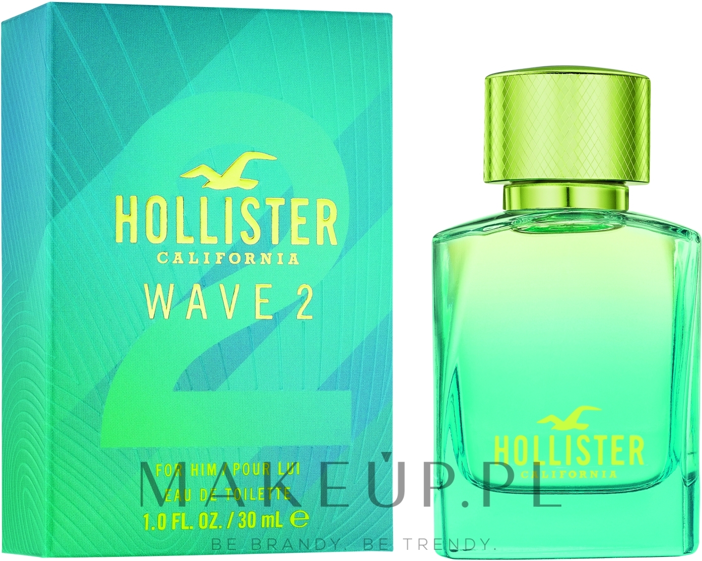 Hollister Wave 2 For Him - Woda toaletowa — Zdjęcie 30 ml