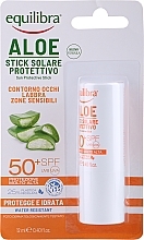 Kup PRZECENA! Aloesowy sztyft przeciwsłoneczny SPF 50+ - Equilibra Aloe Line Sun Protection Stick *