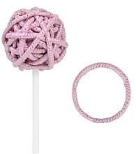 Gumki do włosów Lollipop, różowe - Kiepe Lollipops Hair  — Zdjęcie N1