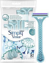 Kup Jednorazowe maszynki do golenia, 8 szt. - Gillette Simply Venus 2 Satin Care