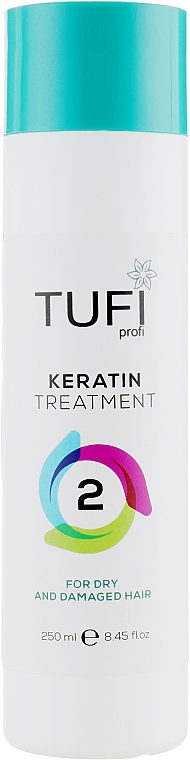 Keratyna do włosów suchych i zniszczonych - Tufi Profi Keratin Treatment — Zdjęcie N1
