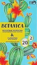Kup PRZECENA! Zestaw do depilacji delikatnych części ciała - Bio World Botanica (paski/20 szt. + szaszetka) *