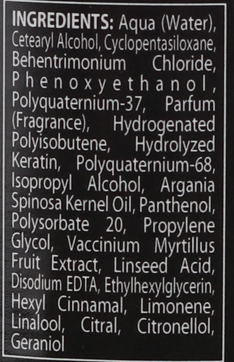 Odżywka w sprayu 10 w 1 z keratyną i pantenolem - Black Professional Line  — Zdjęcie N3