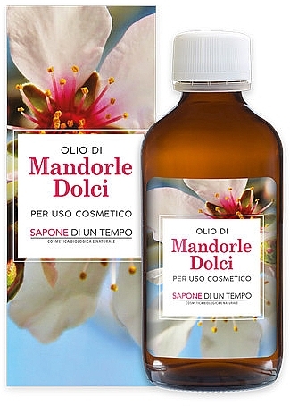 Olej ze słodkich migdałów - Sapone Di Un Tempo Sweet Almond Oil — Zdjęcie N1