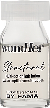 Ampułki do regeneracji włosów - Professional By Fama Structural Wondher Multi-Action Hair Lotion — Zdjęcie N1