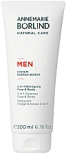 Kup Oczyszczający żel do twarzy i ciała 2 w 1 dla mężczyzn - Annemarie Borlind Men System Energy Boost Face & Body Cleanser