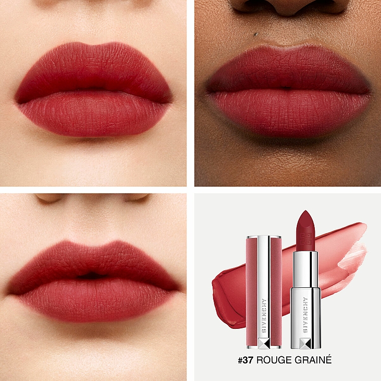 Szminka do ust - Givenchy Le Rouge Sheer Velvet Lipstick — Zdjęcie N3