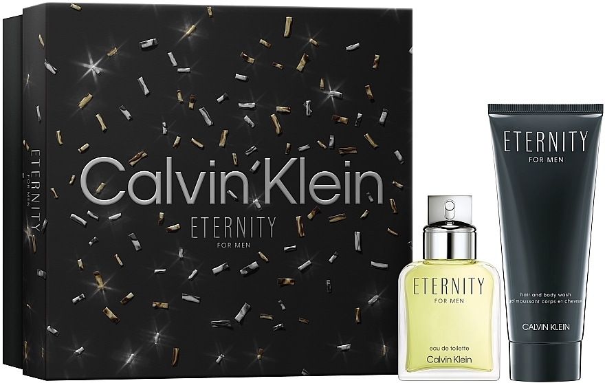 Calvin Klein Eternity For Men - Zestaw (edt 50 ml + sh/gel 100 ml) — Zdjęcie N1