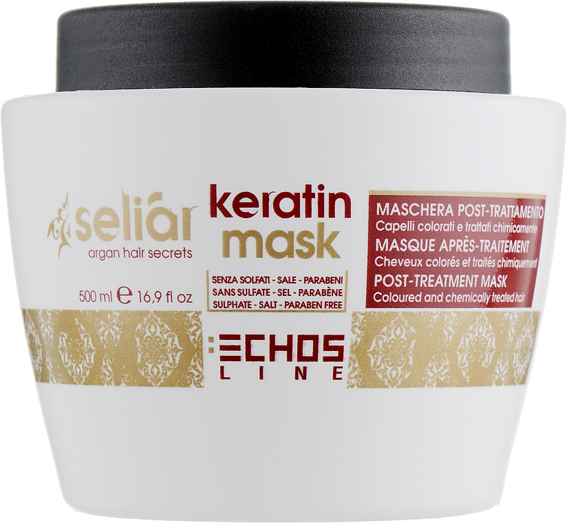 Maska keratynowa do włosów - Echosline Seliar Keratin Mask