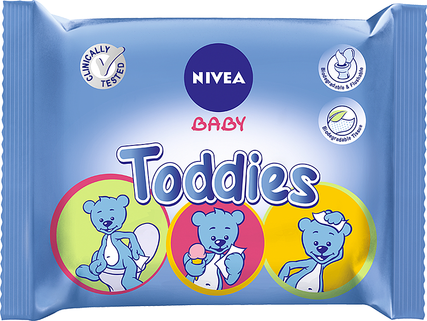 Chusteczki pielęgnacyjne dla dzieci - NIVEA BABY Toddies — Zdjęcie N3