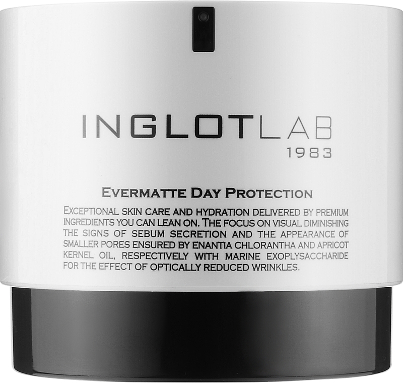 Matujący krem ochronny na dzień - Inglot Lab Evermatte Day Protection Face Cream — Zdjęcie N3