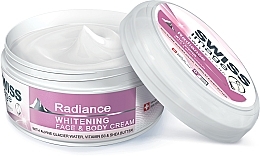 Krem wybielający do twarzy i ciała - Swiss Image Radiance Whitening Face & Body Cream — Zdjęcie N2